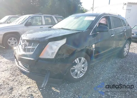 2010 Cadillac Srx Luxury Collection z USA, uszkodzony, nr VIN 3GYFNDEY2AS593995